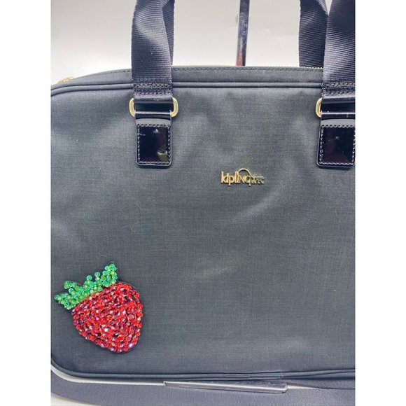 Kipling w/Customized Appliqués Large Blue Tote Bag - Picture 4 of 13